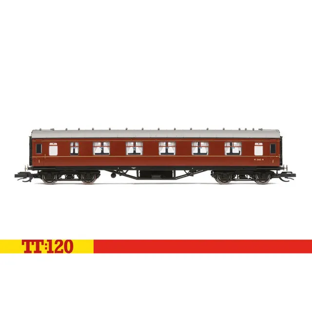 Hornby TT:120 BR 57 Corridor First M1040M modellvagn