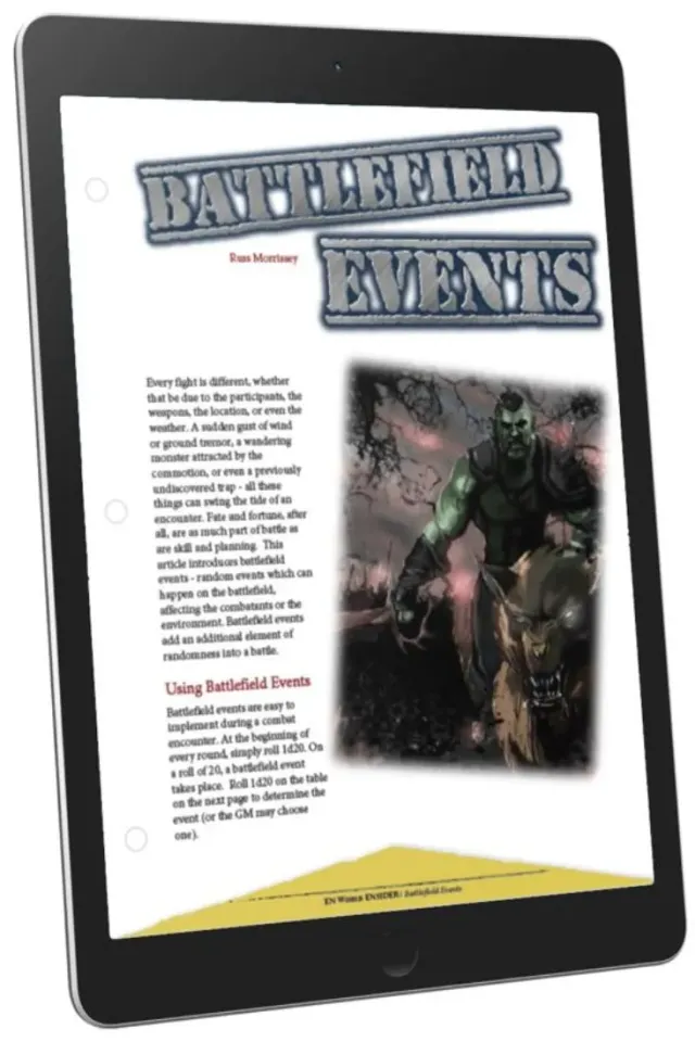 EN Publishing Battlefield Events stridshändelser PDF 5e