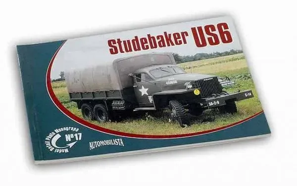 Rossagraph MDPM-17 tryckt bok Studebaker US6 48 sidor
