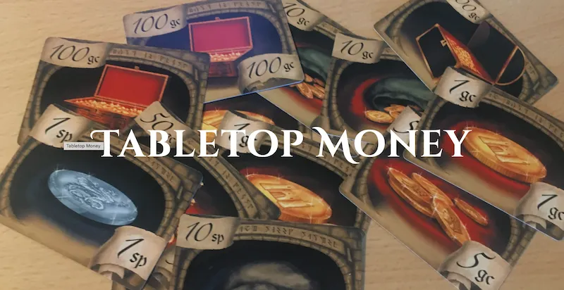 EN Publishing Tabletop Money Copper Piece Deck kortlek 40 kort