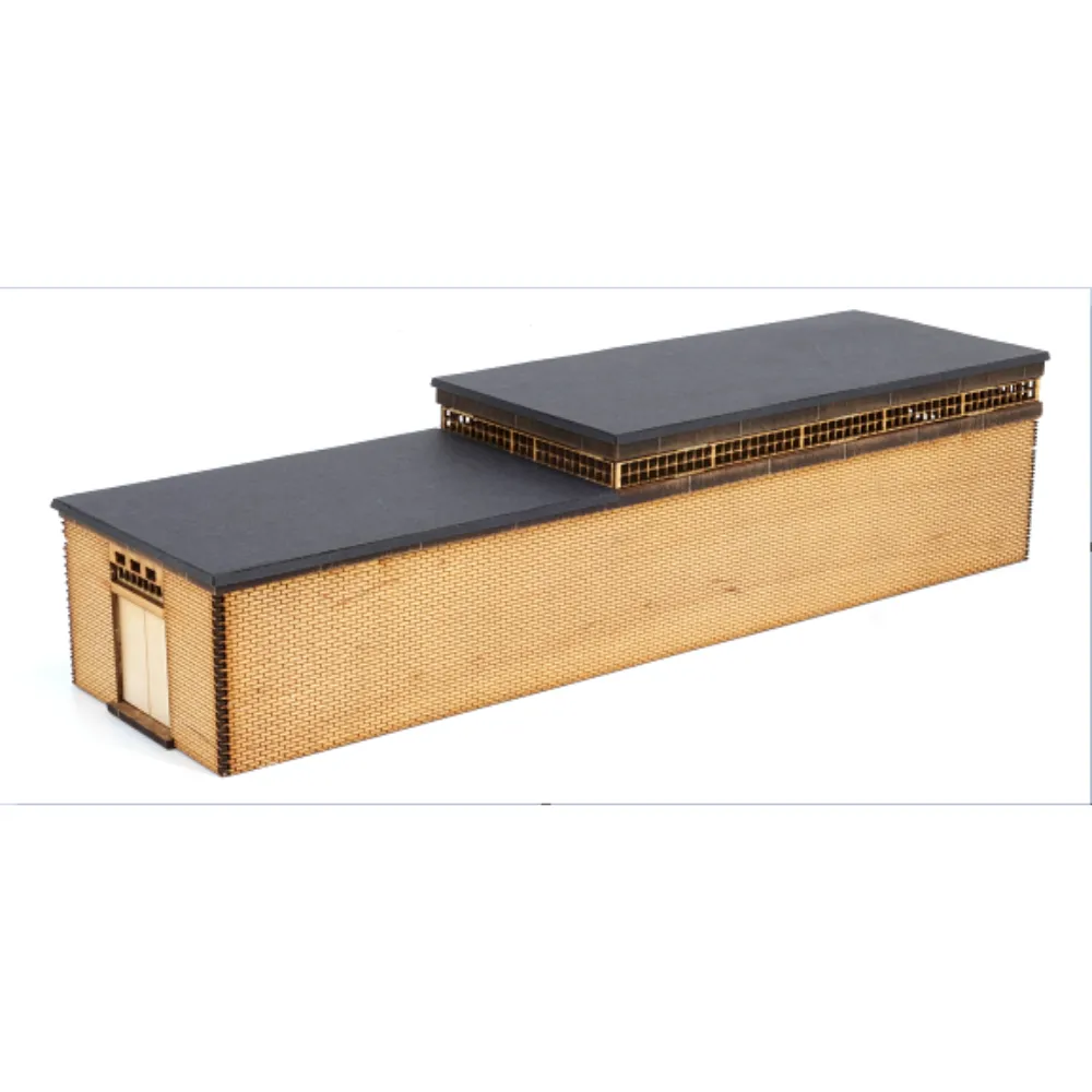 PJM Models WCML Relay Room 00 byggsats OO plywood