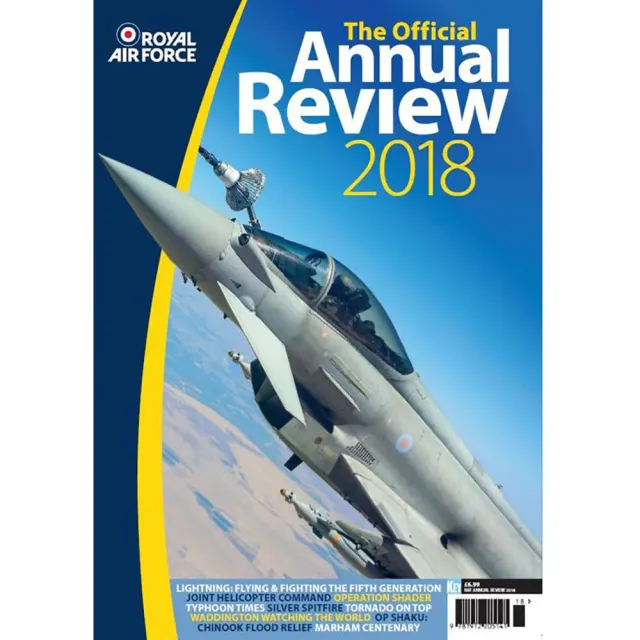 RAF Annual Review 2018 tidning 132 sidor Reaper