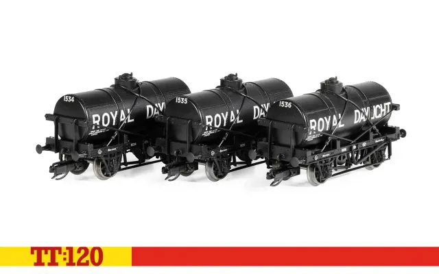 Hornby TT:120 Royal Daylight tankvagn 3-pack