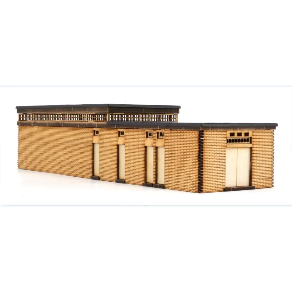 PJM Models WCML Relay Room 00 byggsats OO plywood