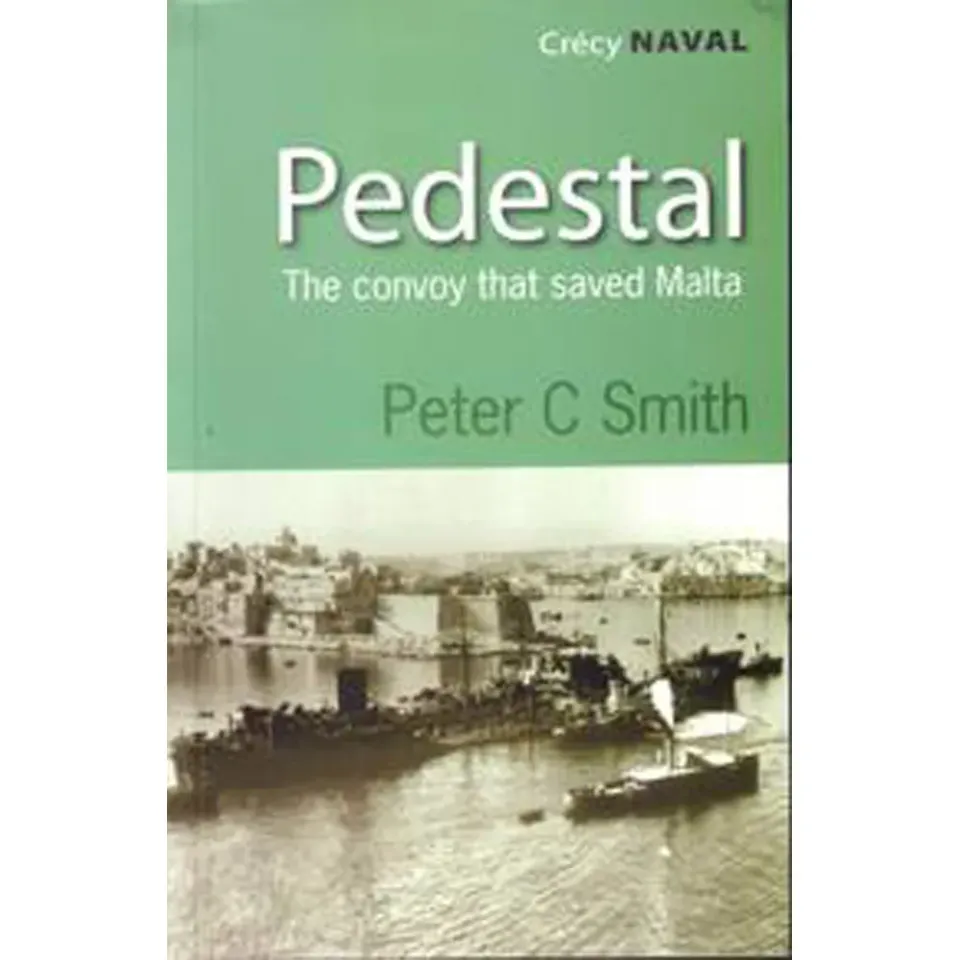 Pedestal 70th Anniversary Edition bok Malta konvoj
