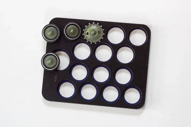 ROSSAGRAPH QuickWheel QW-275 målningsmask SU-76M 1:35