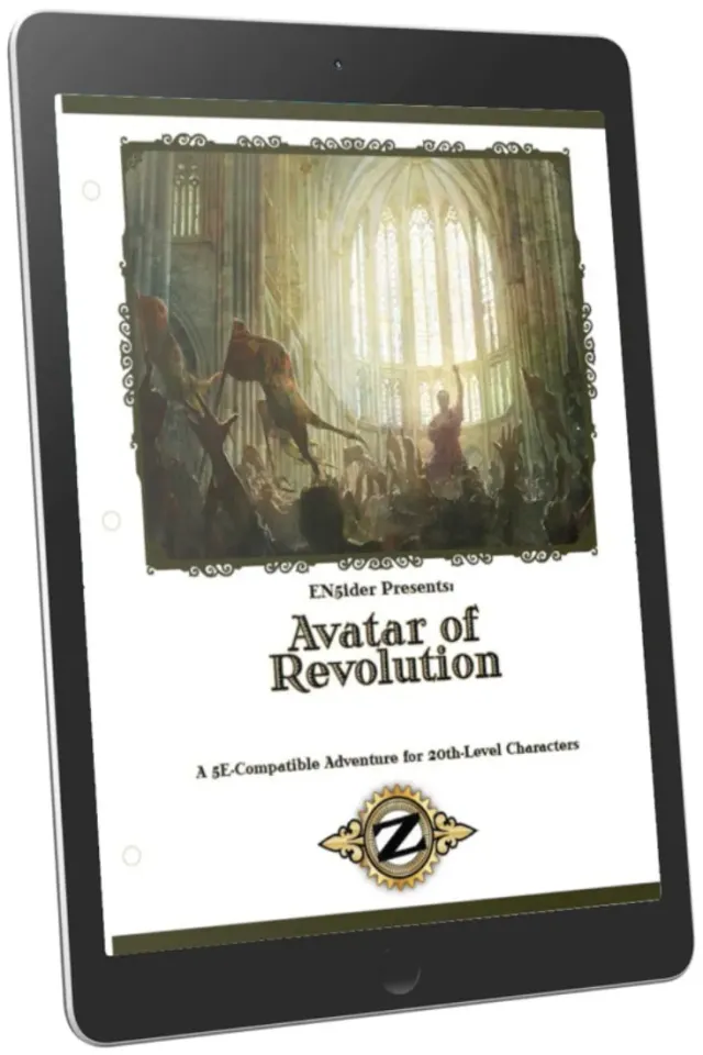 EN Publishing ZEITGEIST #13 Avatar of Revolution äventyr PDF