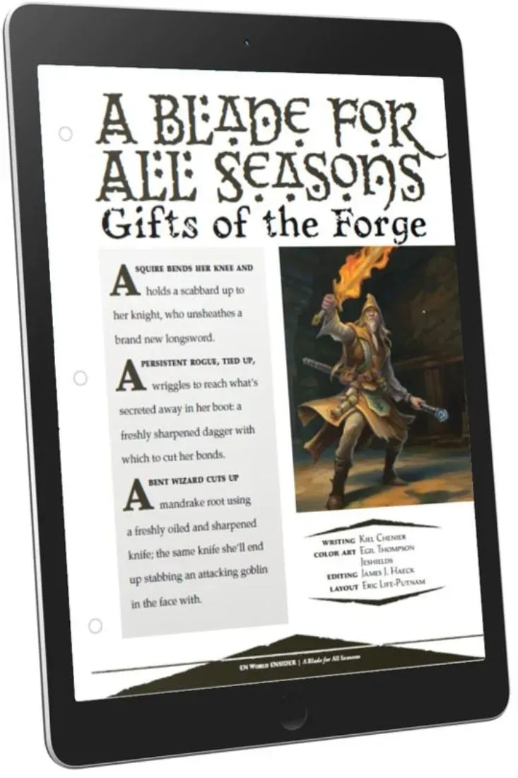 EN Publishing A Blade For All Seasons Gifts of the Forge PDF