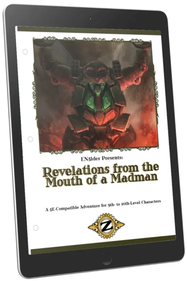 EN Publishing ZEITGEIST 6 Revelations from the Mouth of a Madman PDF