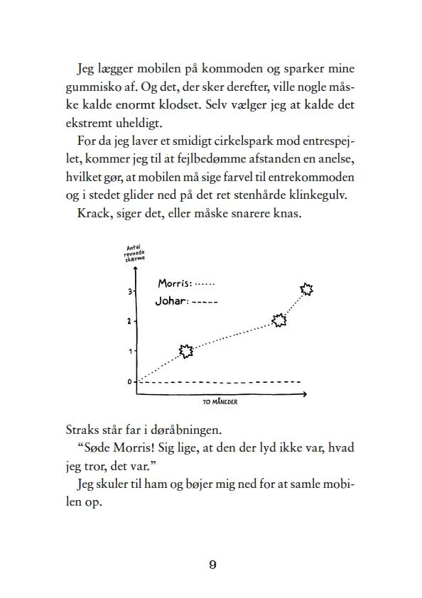 ABC Forlag Morris Mohlin på iskold mission bok tryckt