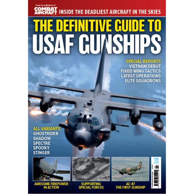 USAF Gunships Guide tidning 116 sidor C-130 historia