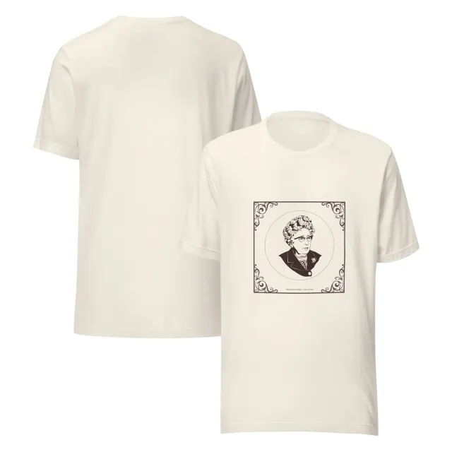 Deckarbokhandeln Queen Agatha t-shirt Vintage White bomull