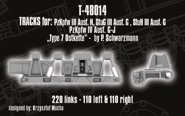 Rossagraph QuickTracks T-48014 band Ostkette 1:48