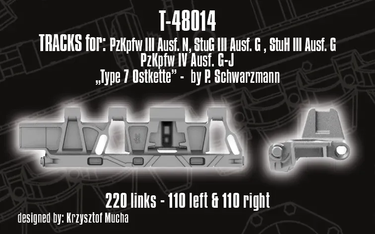 Rossagraph QuickTracks T-48014 band Ostkette 1:48