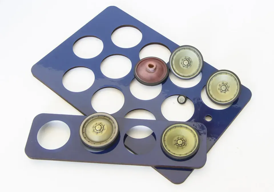 Rossagraph QuickWheel QW-166 hjulmask Panther D Tamiya