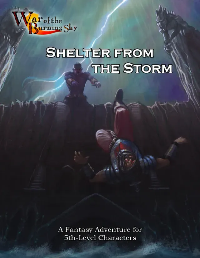 EN Publishing War of the Burning Sky 3 Shelter From The Storm äventyr pdf nivå 5