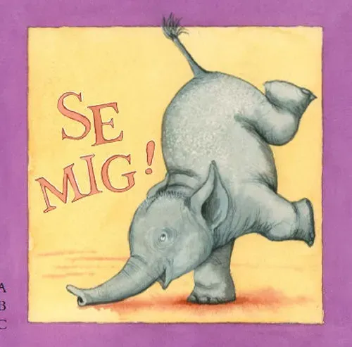 ABC Forlag Se mig bilderbok tryckt bok elefant