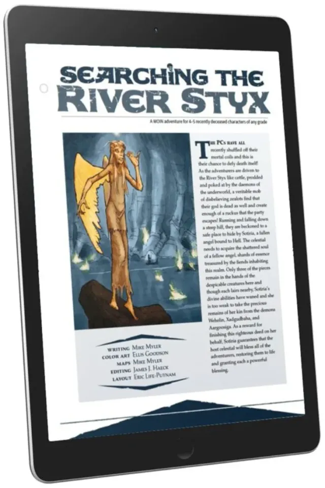 EN Publishing Searching the River Styx WOIN miniäventyr PDF