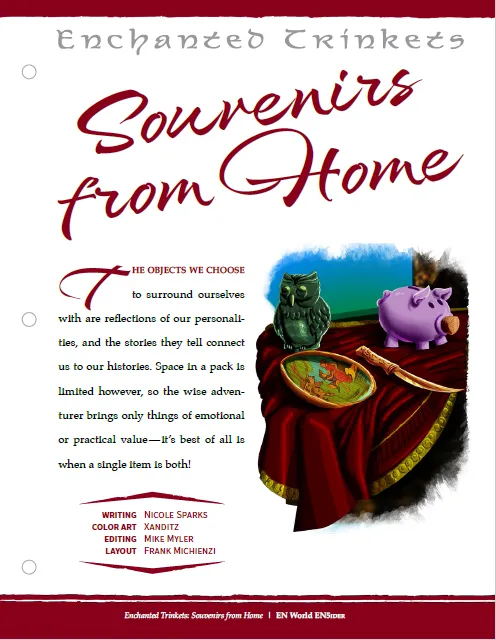 EN Publishing Enchanted Trinkets Souvenirs D&D 5e PDF 16