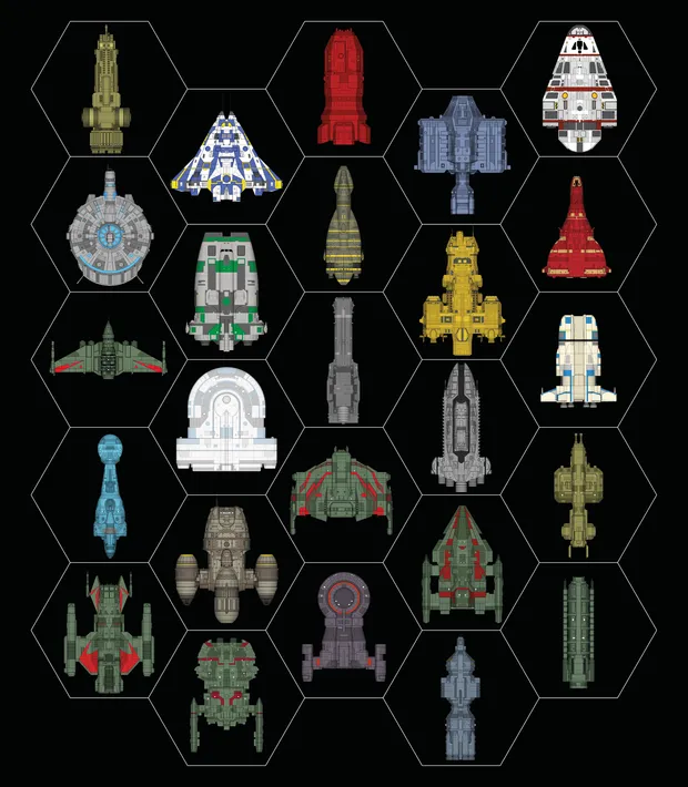 EN Publishing Starship Counters WOIN markörer pdf hex