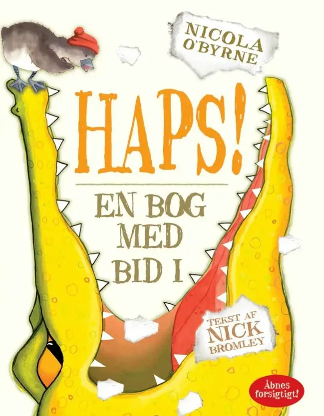 ABC Forlag HAPS! En bog med bid i tryckt bok