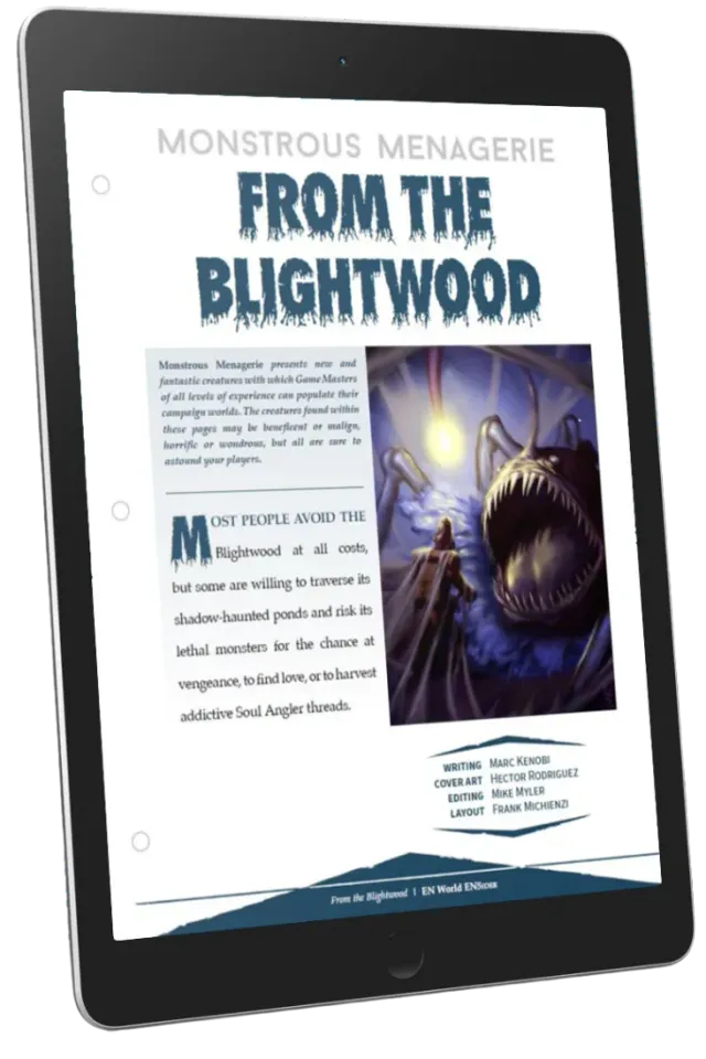 EN Publishing Blightwood monstertillbehör PDF CR 1-11