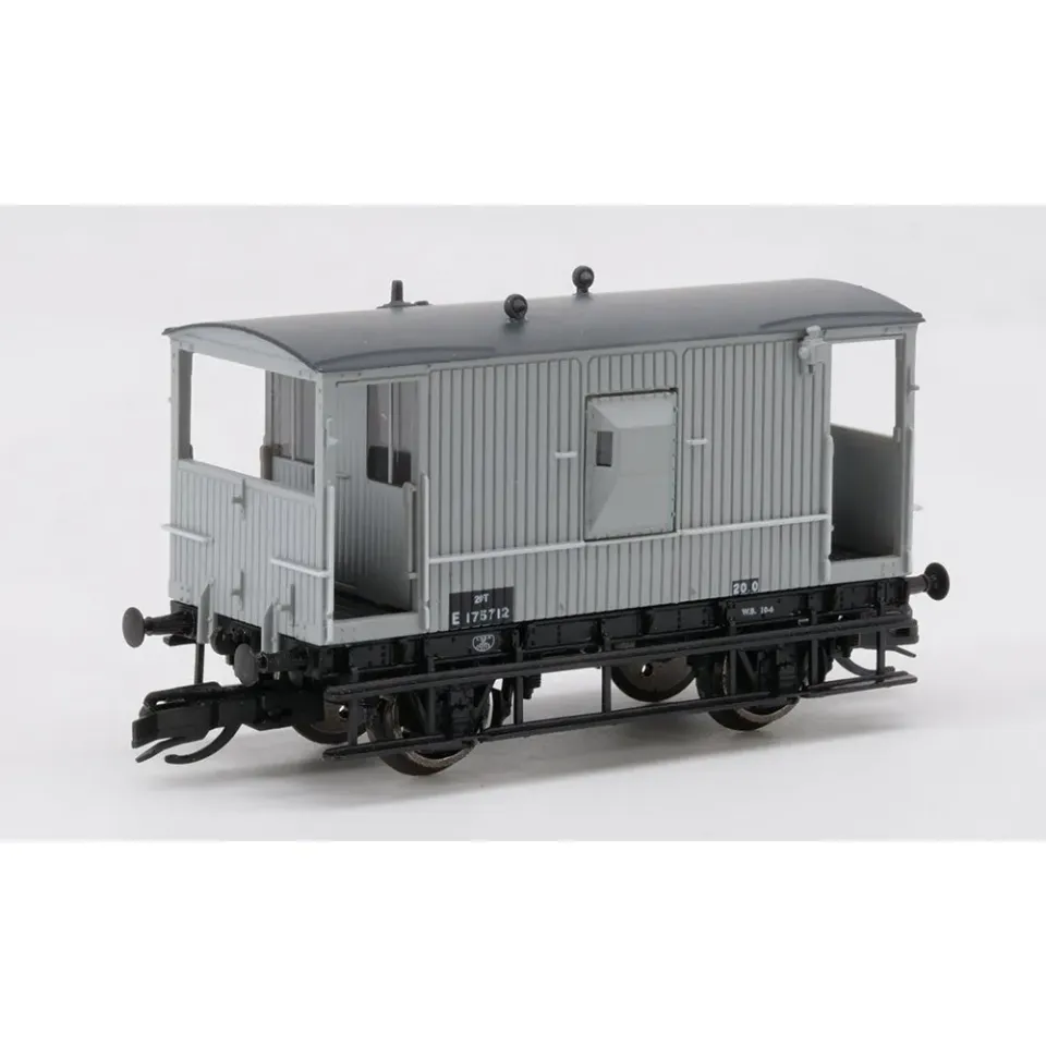 Hornby TT:120 BR Dia 064 Toad E bromsvagn grå E175712
