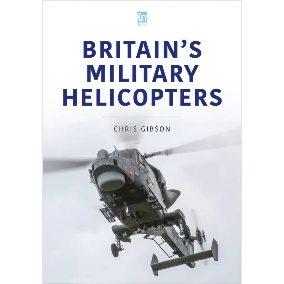 Key Books Britains Military Helicopters bok pocket 96 s