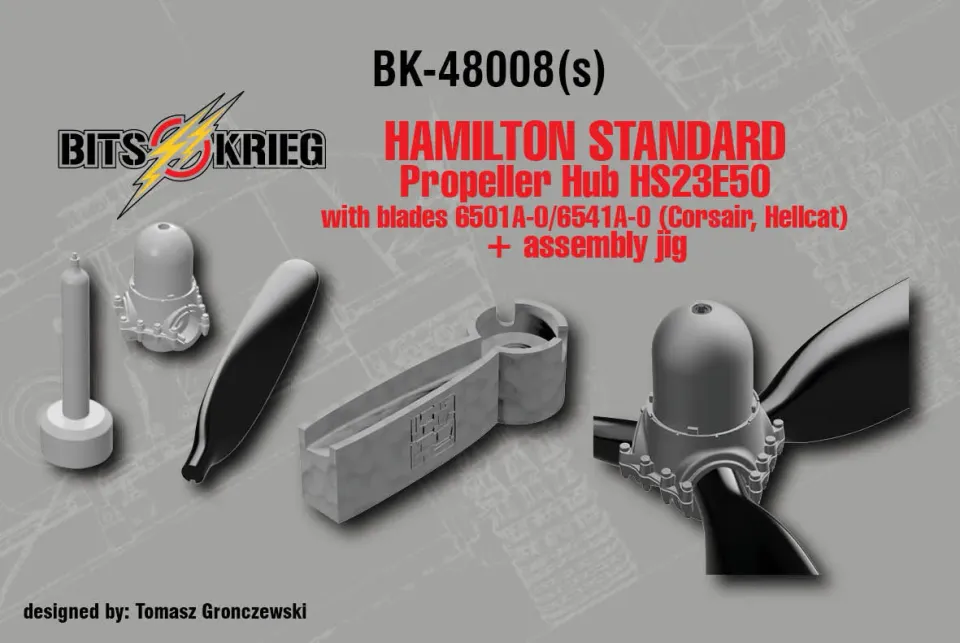 ROSSAGRAPH BitsKrieg BK48008S propellerhubb 1/48 Corsair