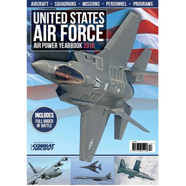 US Air Force Air Power Yearbook 2018 tidning F-35