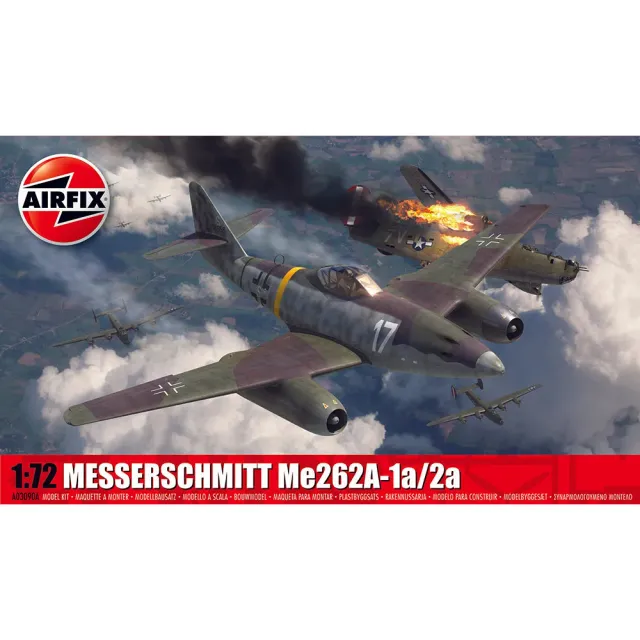 Airfix Messerschmitt Me262A-1a byggsats 1/72 jet