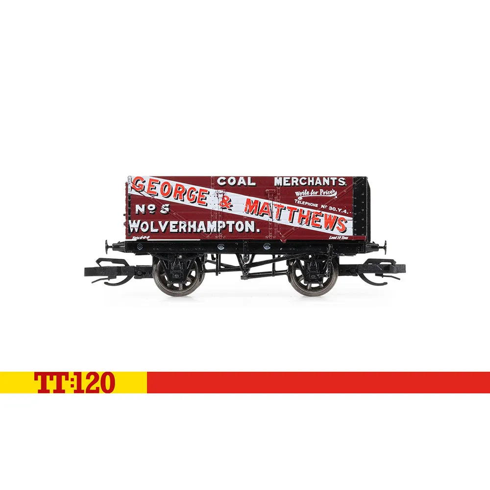 Hornby TT:120 7 Plank Wagon George Matthews No.5 godsvagn