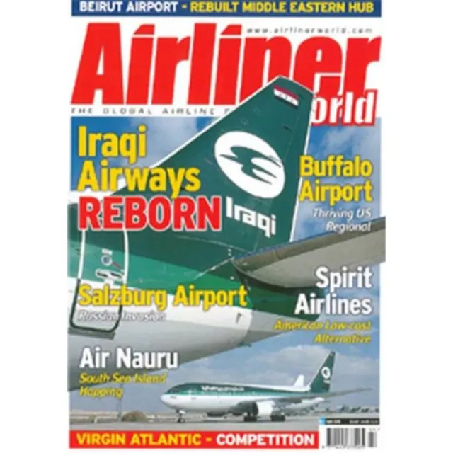 Airliner World april 2005 tidning civilflyg
