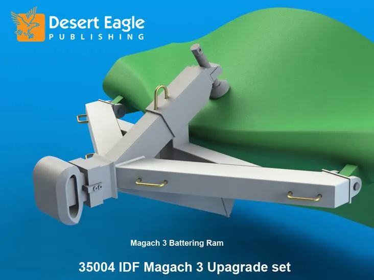 ROSSAGRAPH QW/DEP-35004 modellset Magach 3 murbräcka 1:35