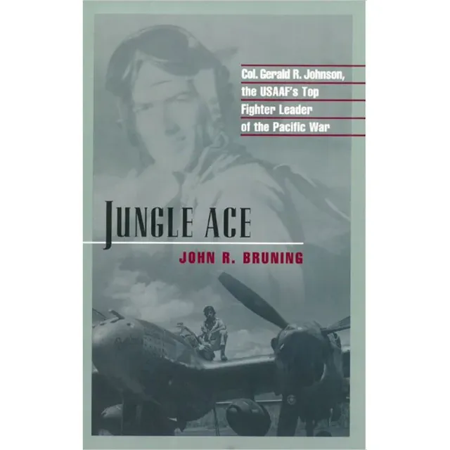 Jungle Ace P-38 bok pilot Jerry Johnson Stilla havet