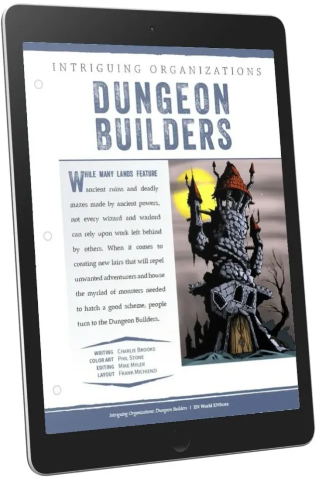 EN Publishing Dungeon Builders organisation PDF D&D 5e
