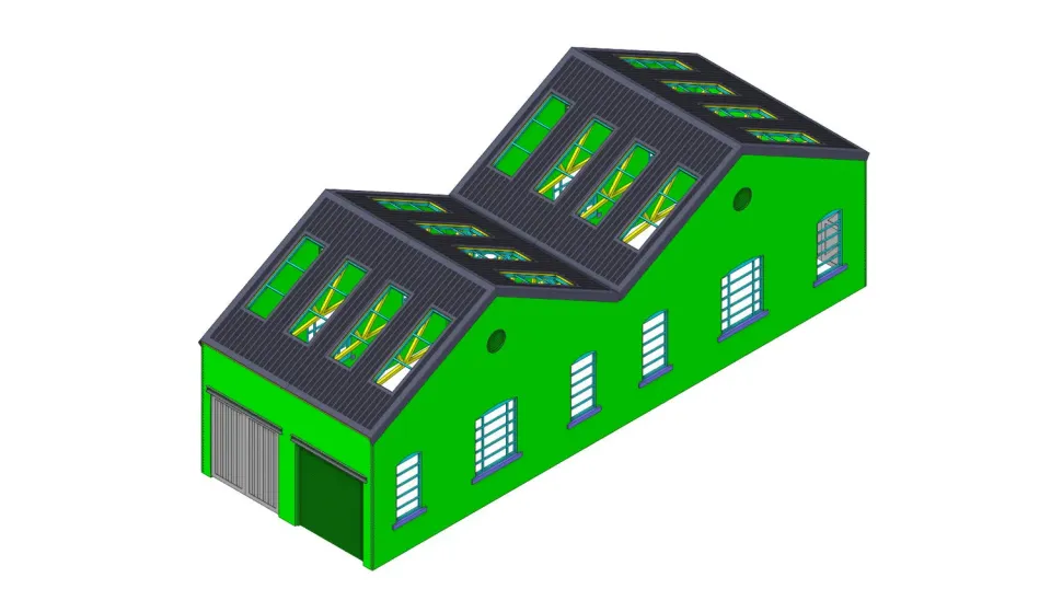 PJM Models Derby Works OO byggsats bas 404 mm laserskuren