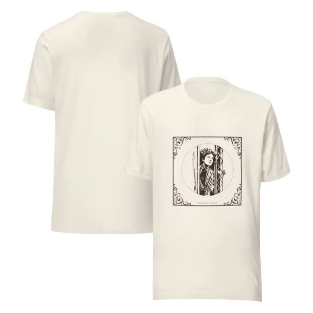 Deckarbokhandeln Crime Writers Collection Young Agatha t-shirt unisex