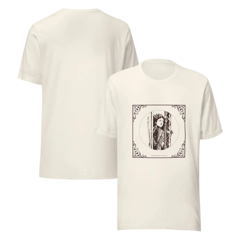 Deckarbokhandeln Crime Writers Collection Young Agatha t-shirt unisex
