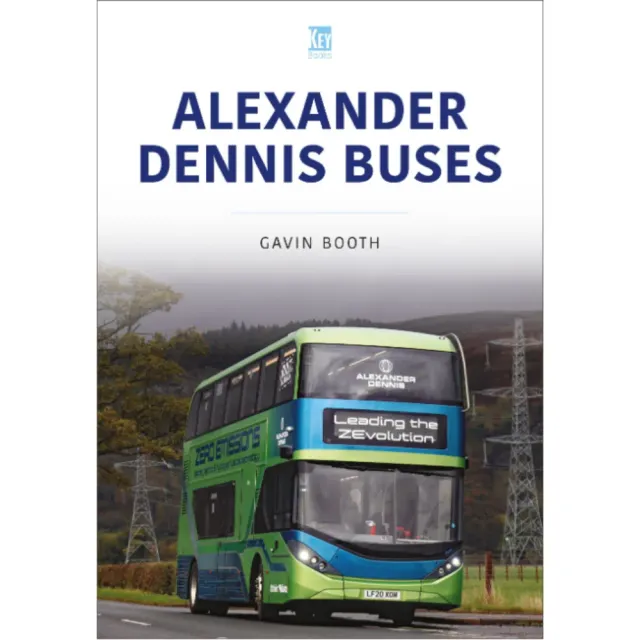 Key Books Alexander Dennis Buses bok pocket 96 sidor historia