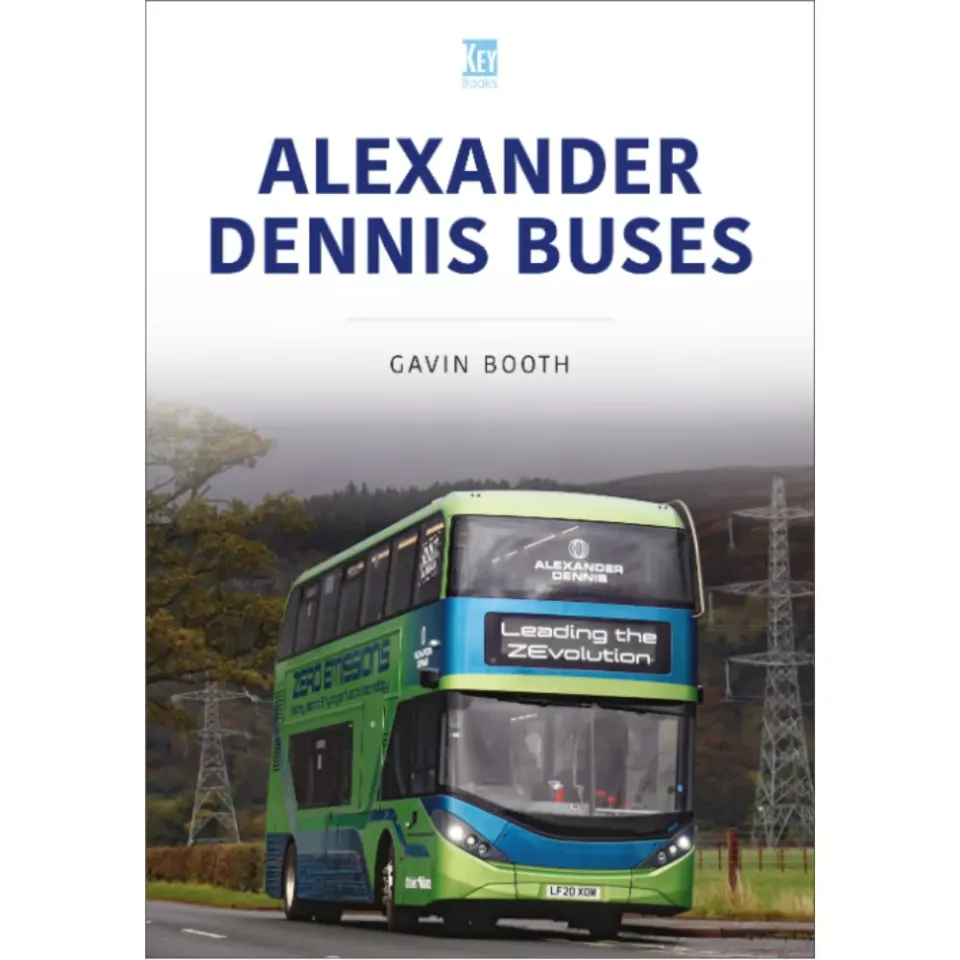 Key Books Alexander Dennis Buses bok pocket 96 sidor historia