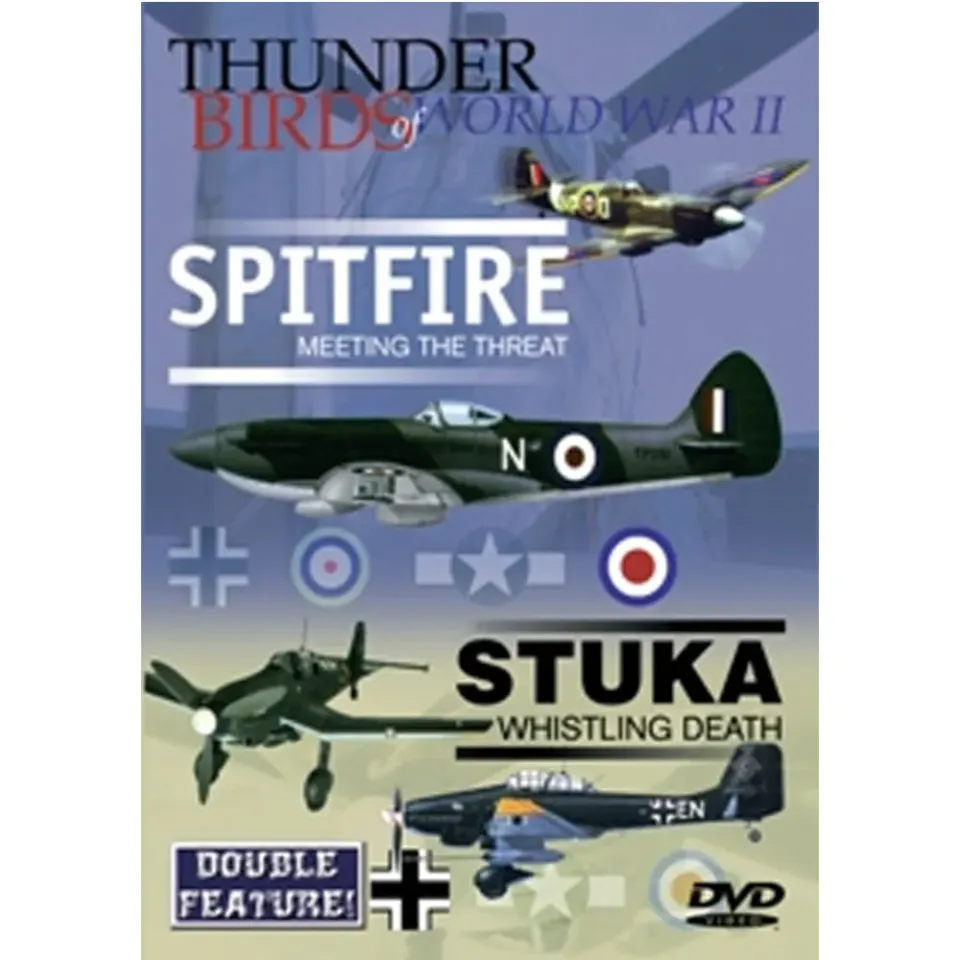 Spitfire Stuka Double Feature DVD flygfilm