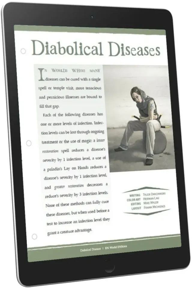 EN Publishing Diabolical Diseases pdf sjukdomar D&D 5e