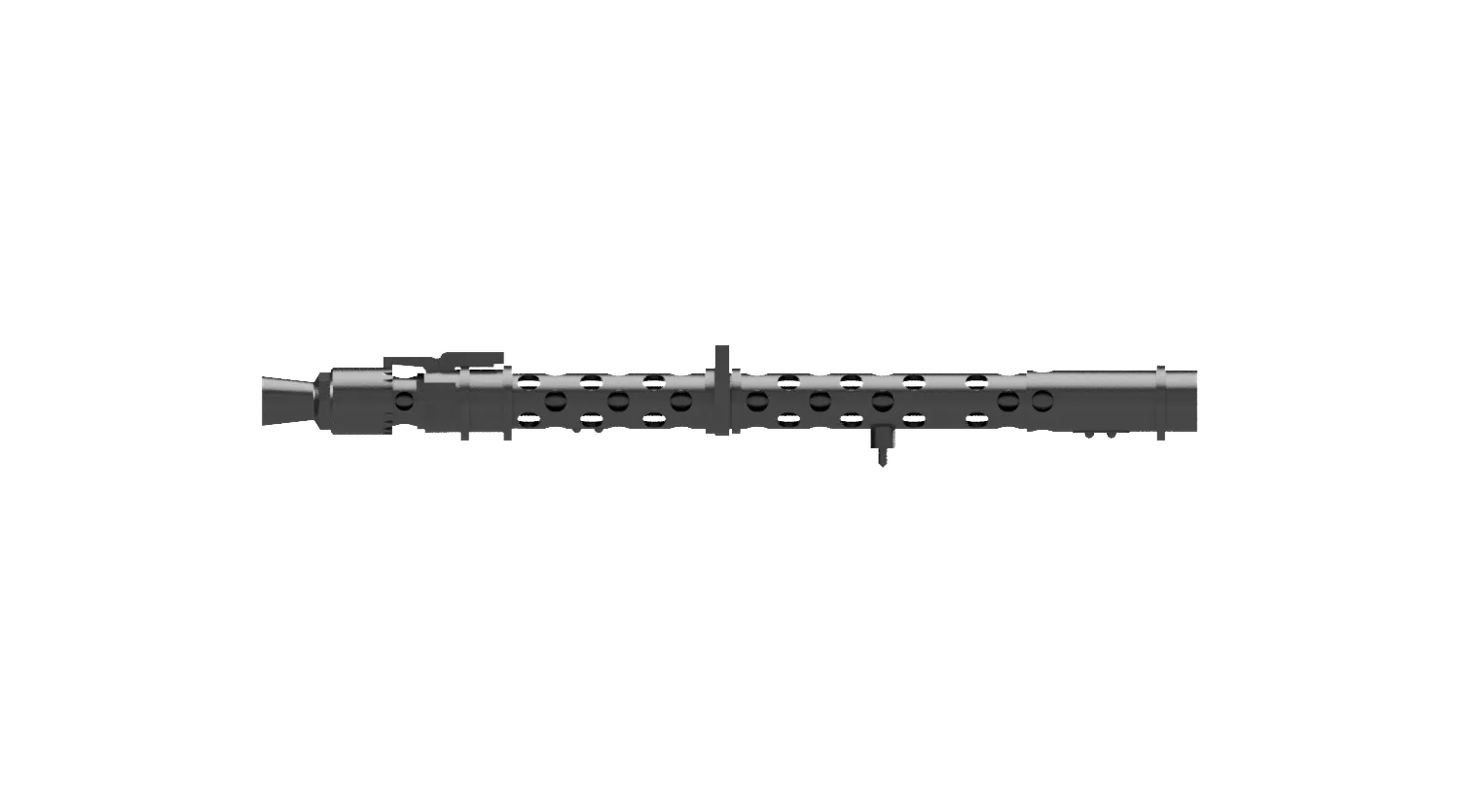 Rossagraph BitsKrieg BK-1610 MG34 pipa 1:16