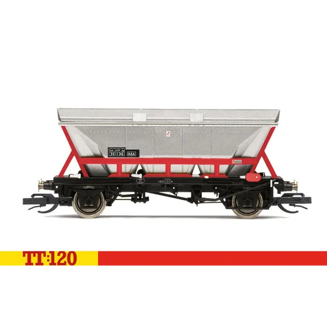 Hornby TT:120 HAA Hopper BR Railfreight modellvagn Era 8