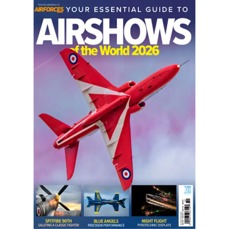 Airshows of the World 2026 tidning bookazine flyg