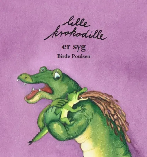 ABC Forlag Lille Krokodille er syg barnbok bilderbok