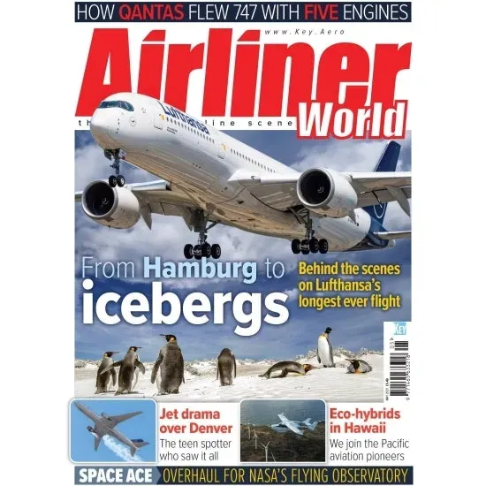 Airliner World maj 2021 tidning – lösnummer flygtrafik