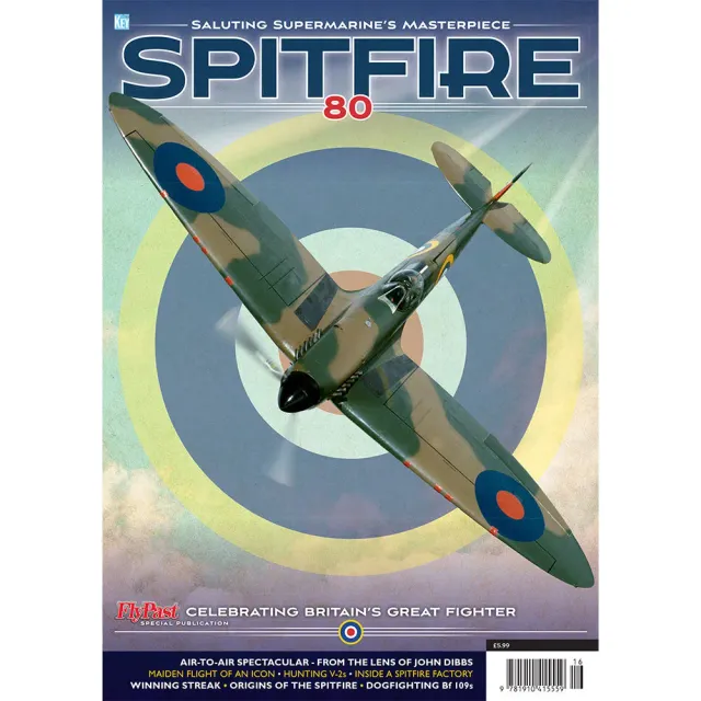 FlyPast Aviation Archive Spitfire 80 tidning 100 sidor
