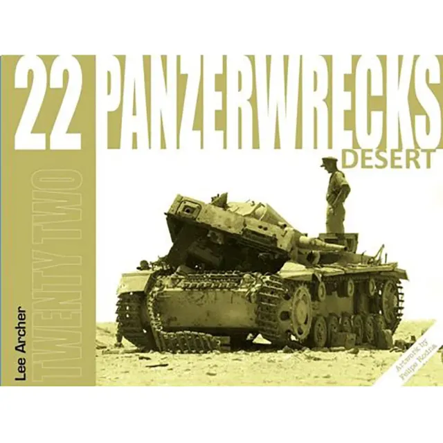 Panzerwrecks 22 Desert bok inbunden andra världskriget